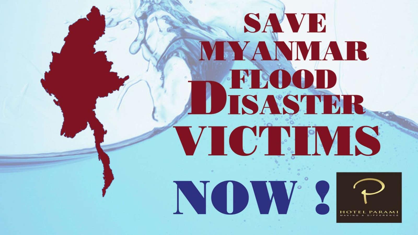 community involvement   save myanmar flood